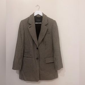 Club Monaco Houndstooth Jacket - S